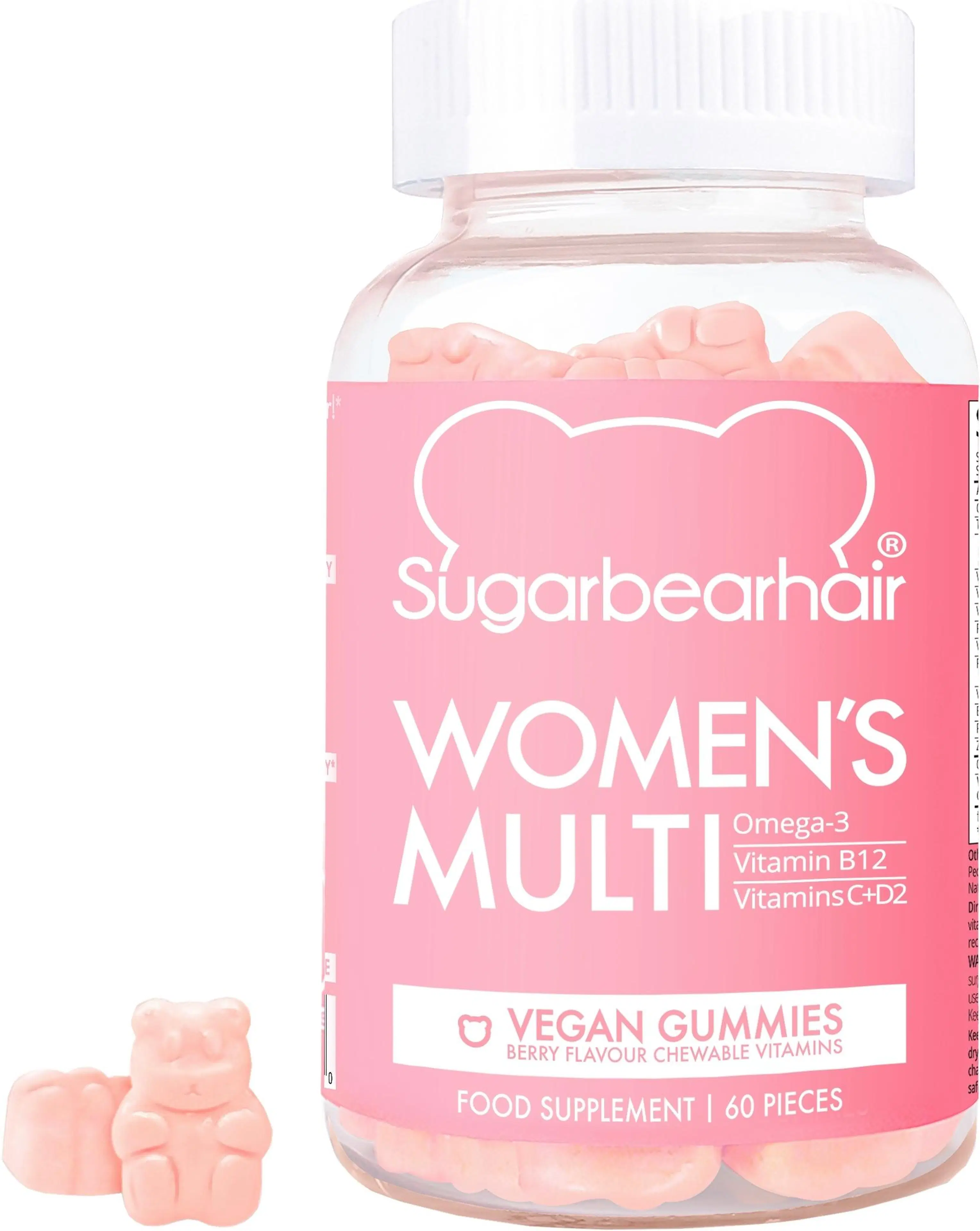 SugarBearHair Women's Multi Vitamin monivitamiinivalmiste 60 kpl