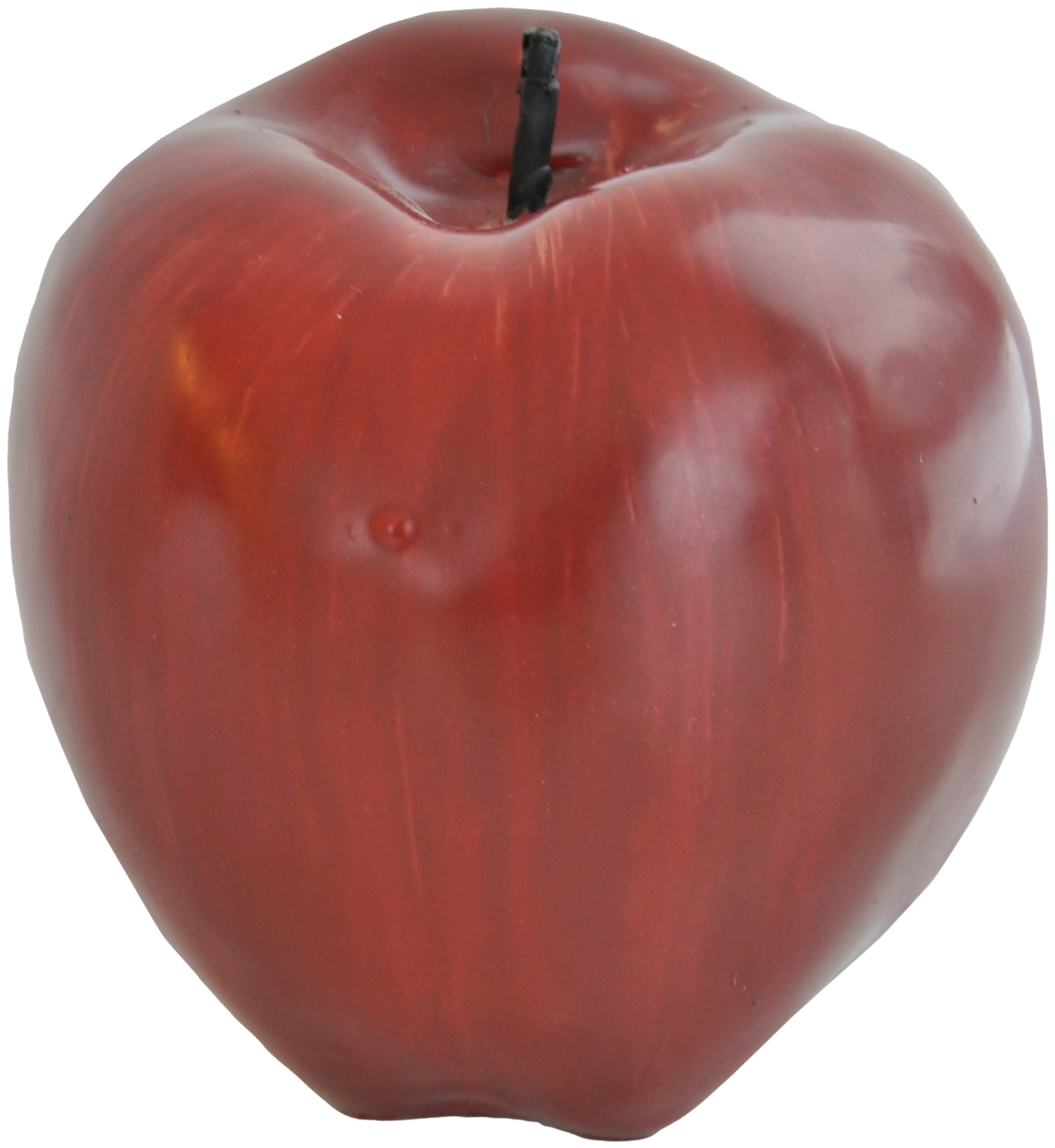 Omena kynttilä punainen halk. 8,5 cm (paloaika noin 40 tuntia)