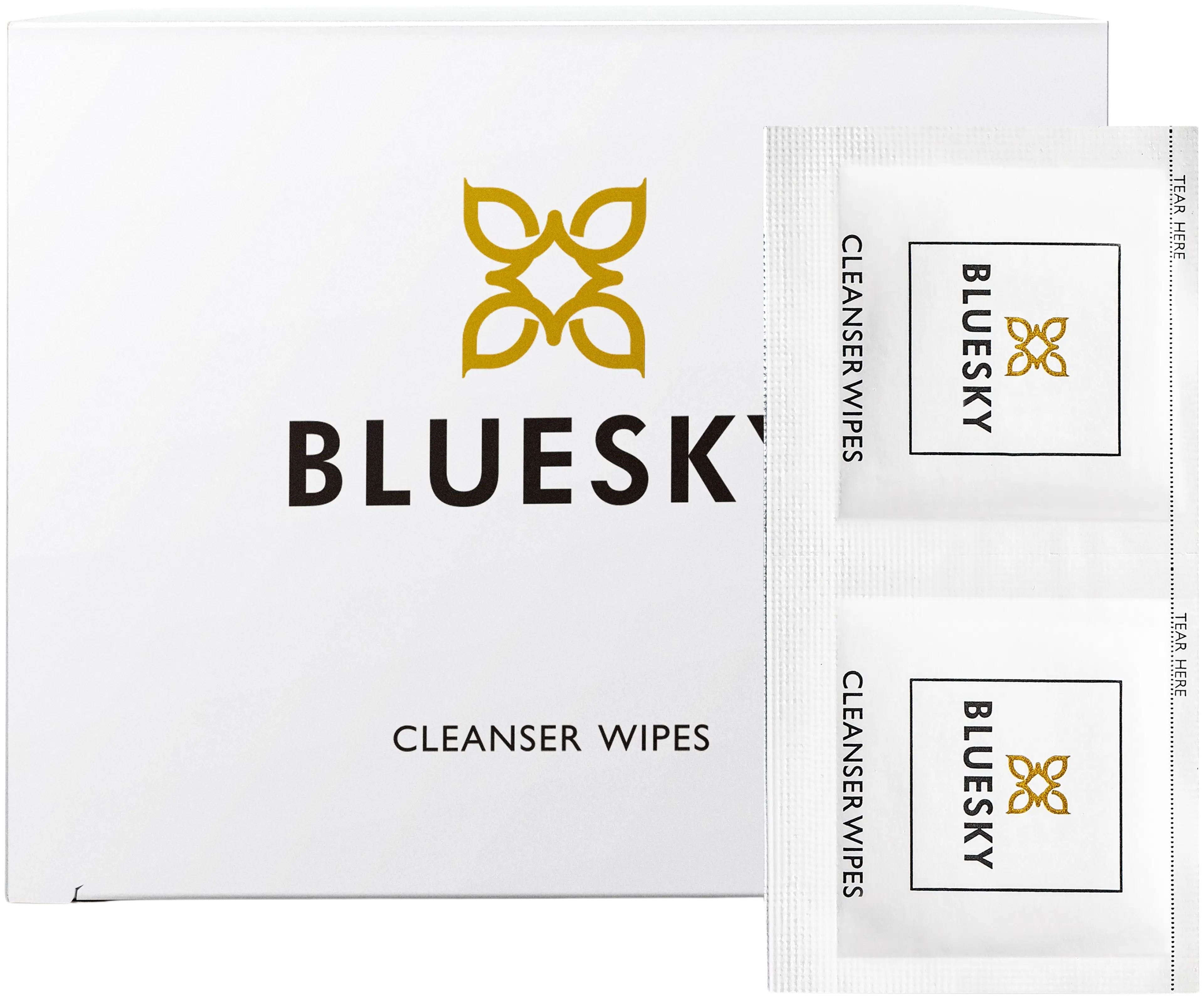 Bluesky Cleanser Wipes geelilakkauksen puhdistuslaput 100 kpl