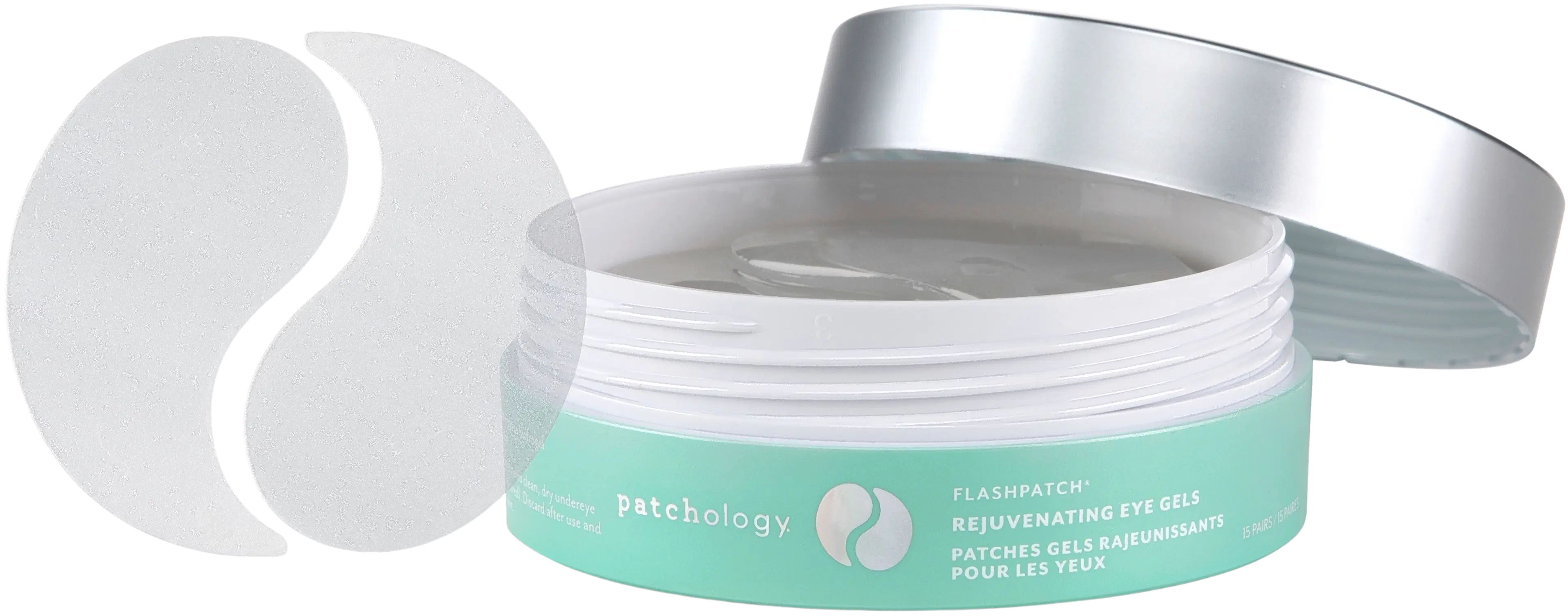 Patchology FlashPatch Rejuvenating Eye Gels -silmänalusnaamiolaput 15 paria