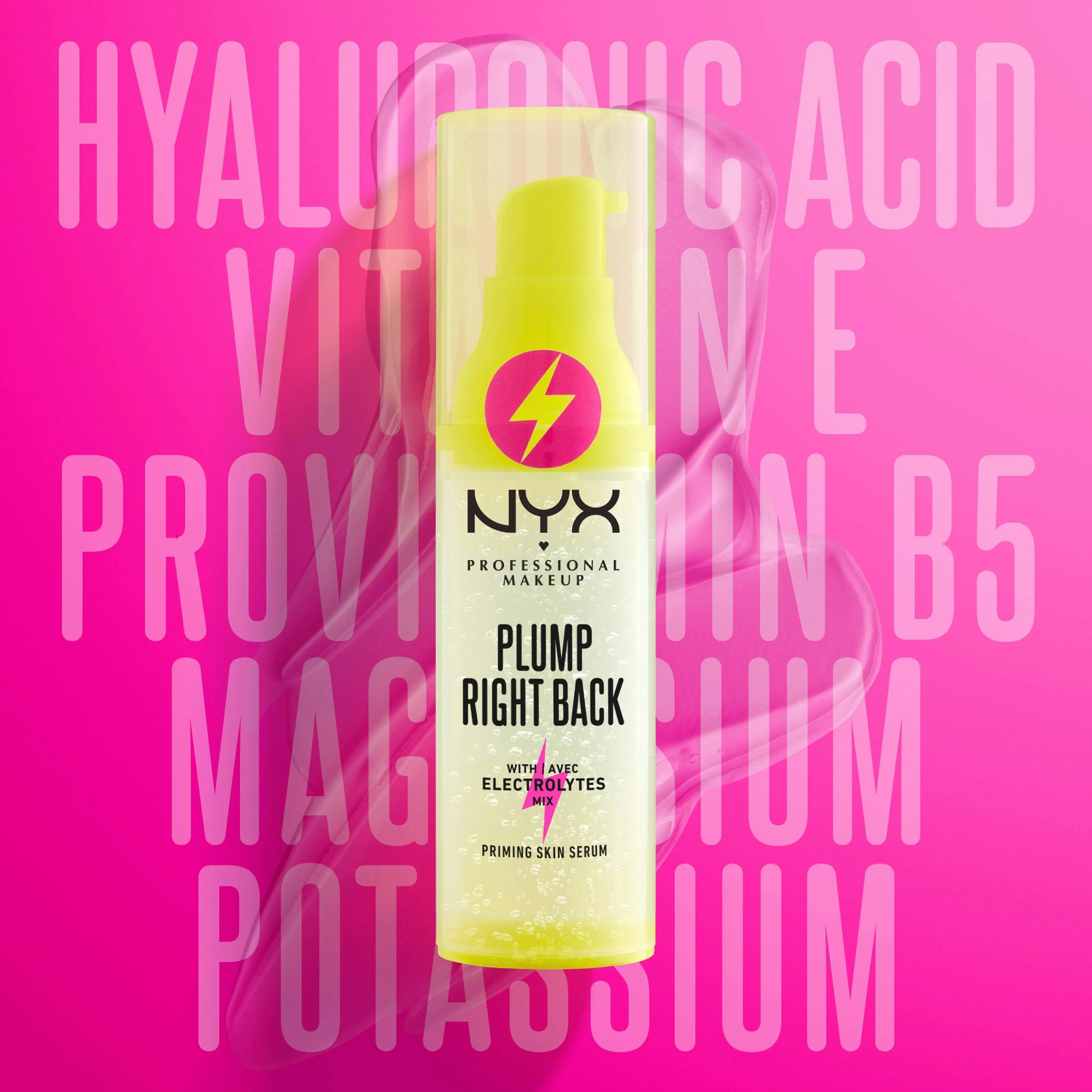 NYX Professional Makeup Plump Right Back Primer + Serum meikinpohjustusvoide 30 ml