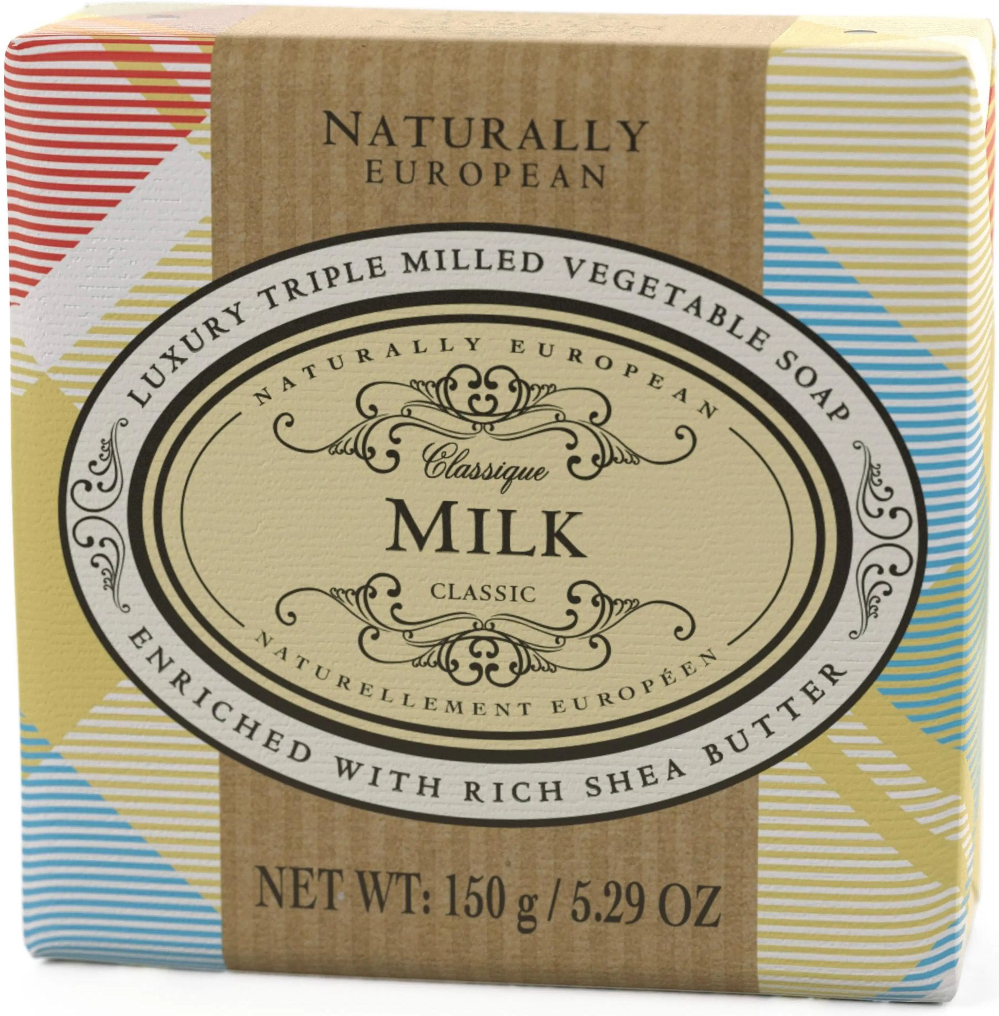 Naturally European Milk Cotton Soap palasaippua 150 g
