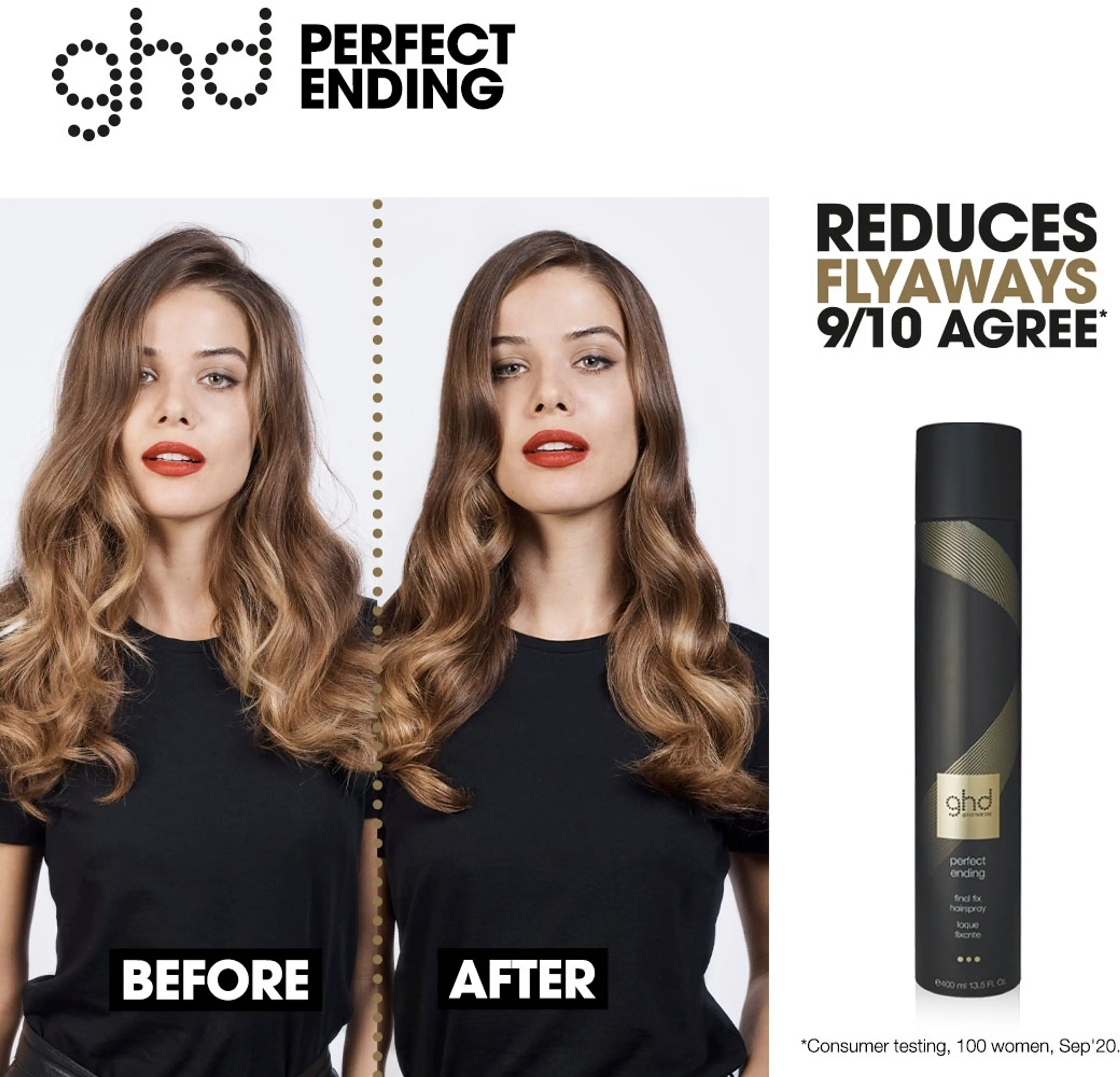 ghd perfect ending final fix hairspray hiuskiinne 400 ml