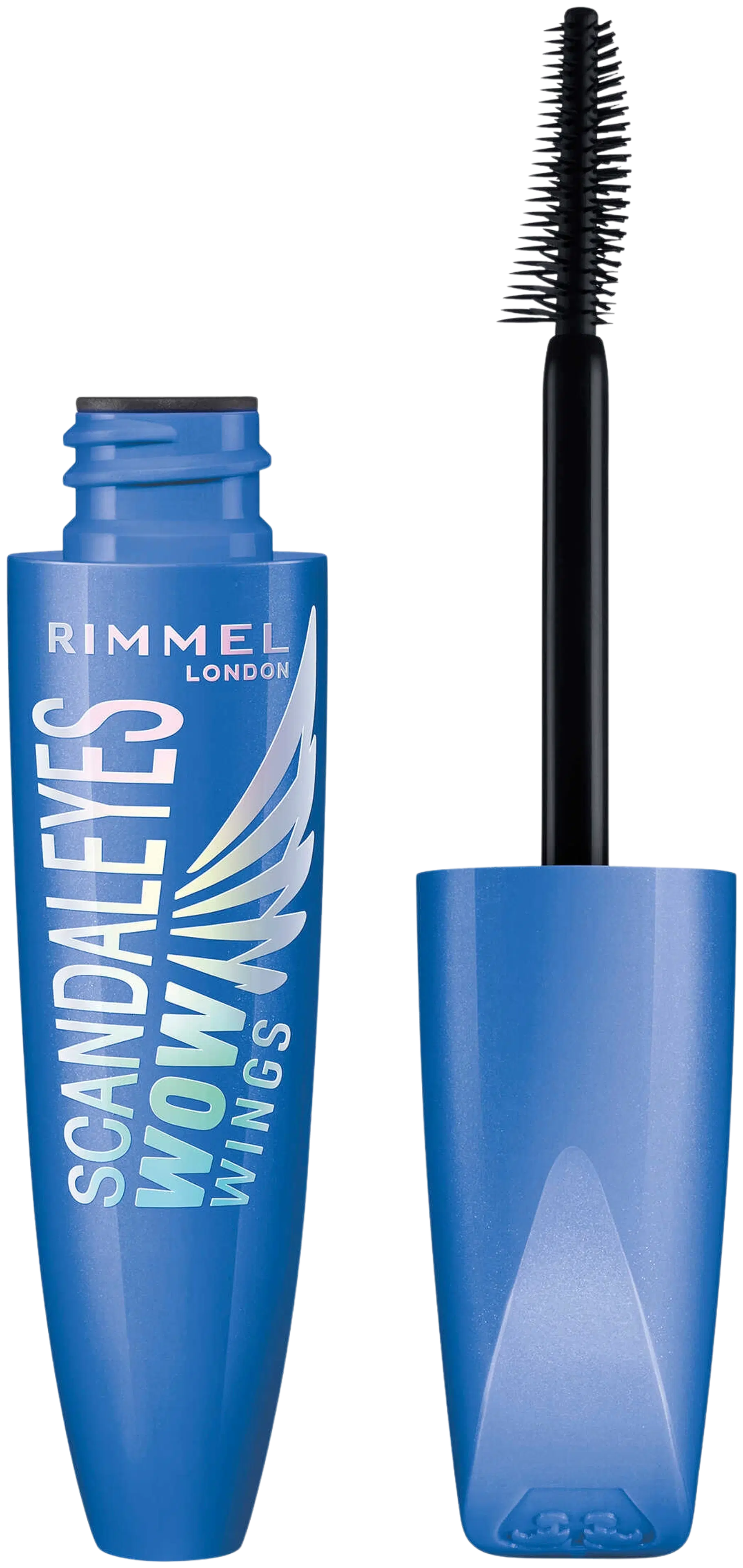 Rimmel Scandaleyes Wow Wings Mascara Waterproof 12 ml, 001 Black ripsiväri