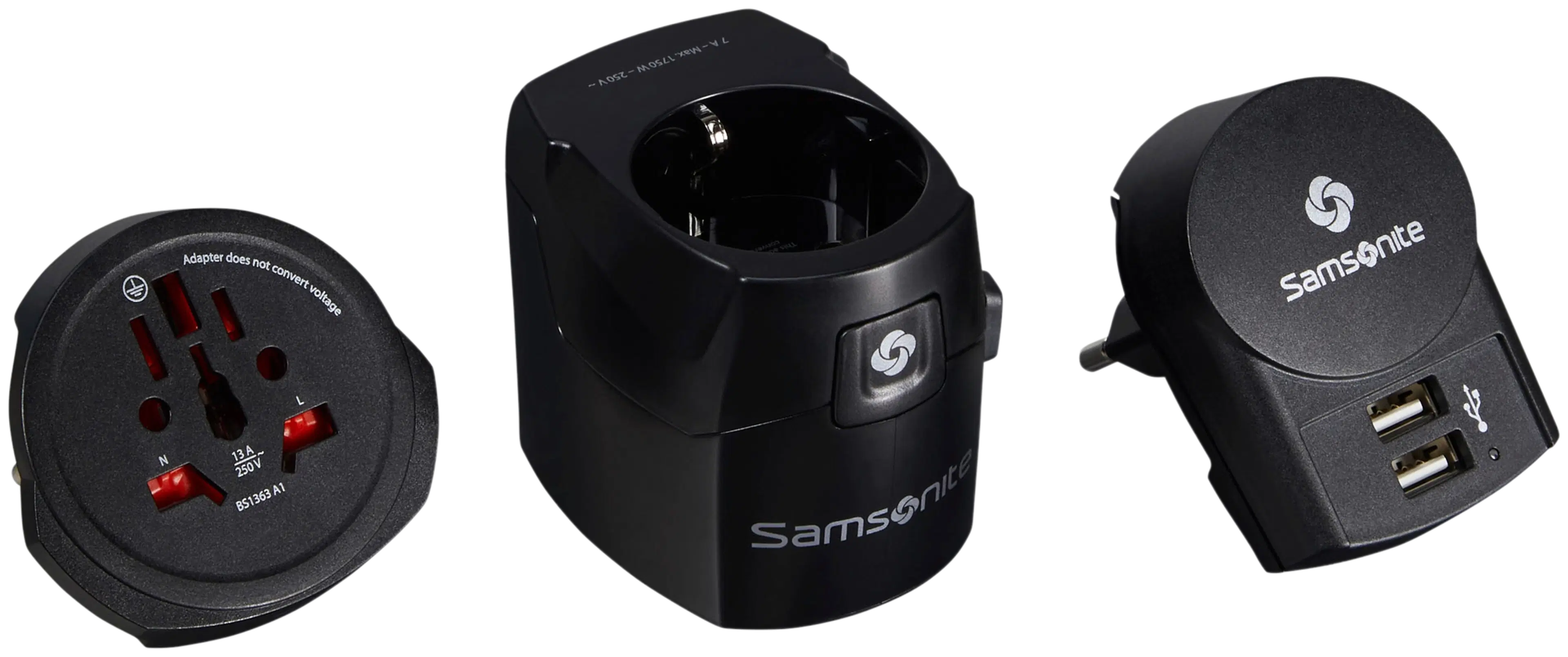 Samsonite Matka-adapteri Pro 3-P +USB
