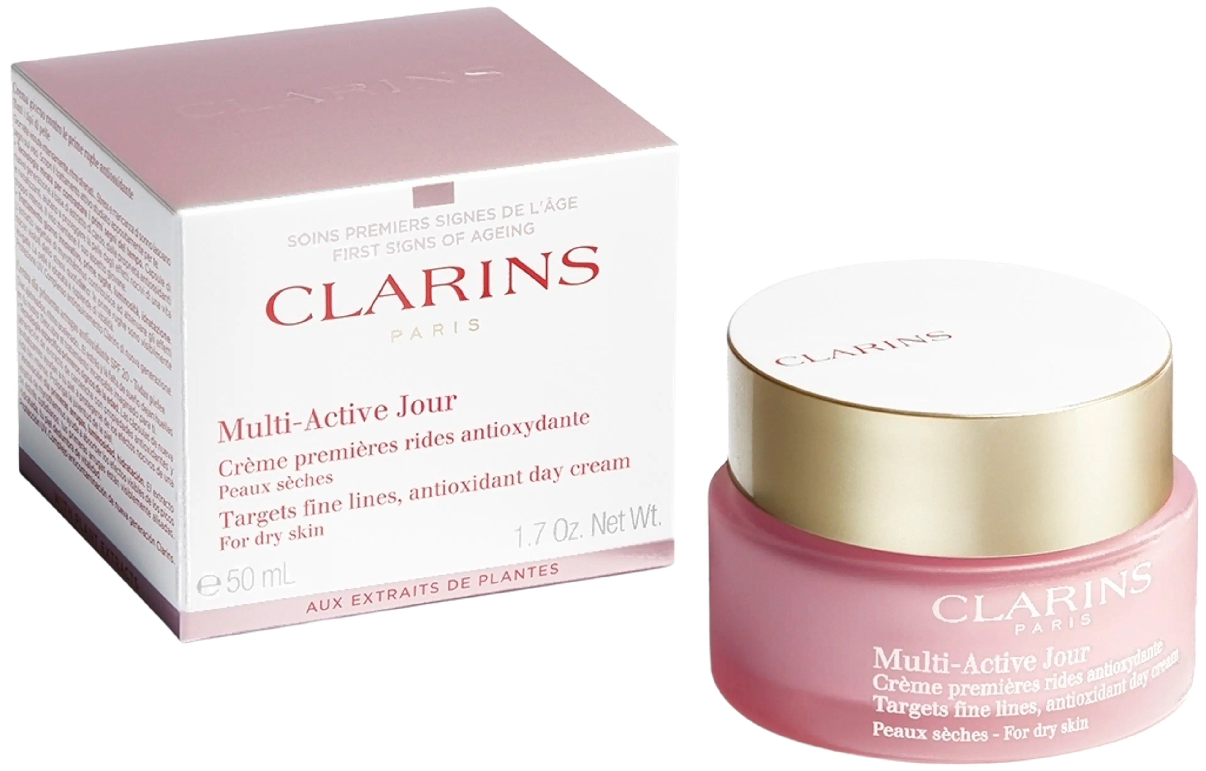 Clarins Multi-Active Day Cream for dry skin päivävoide 50 ml