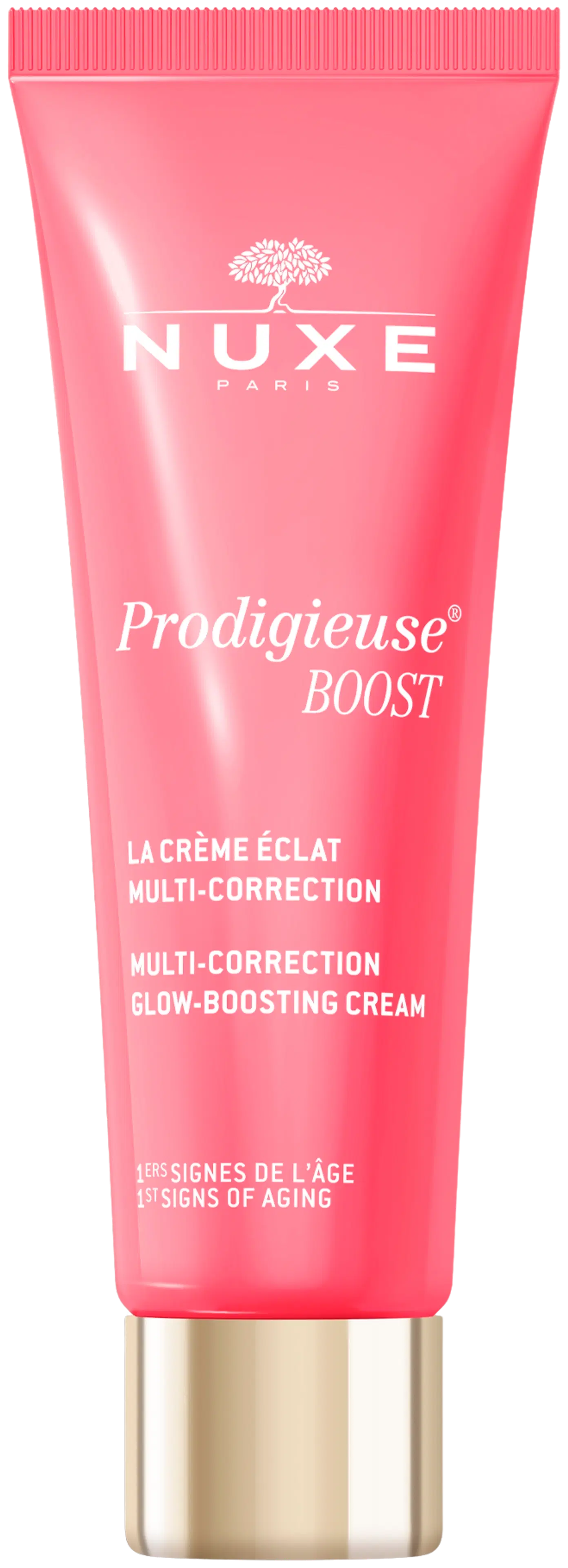 Nuxe Prodigieuse Boost Multi-Correction Glow-Boosting Cream heleyttävä kasvovoide 40 ml