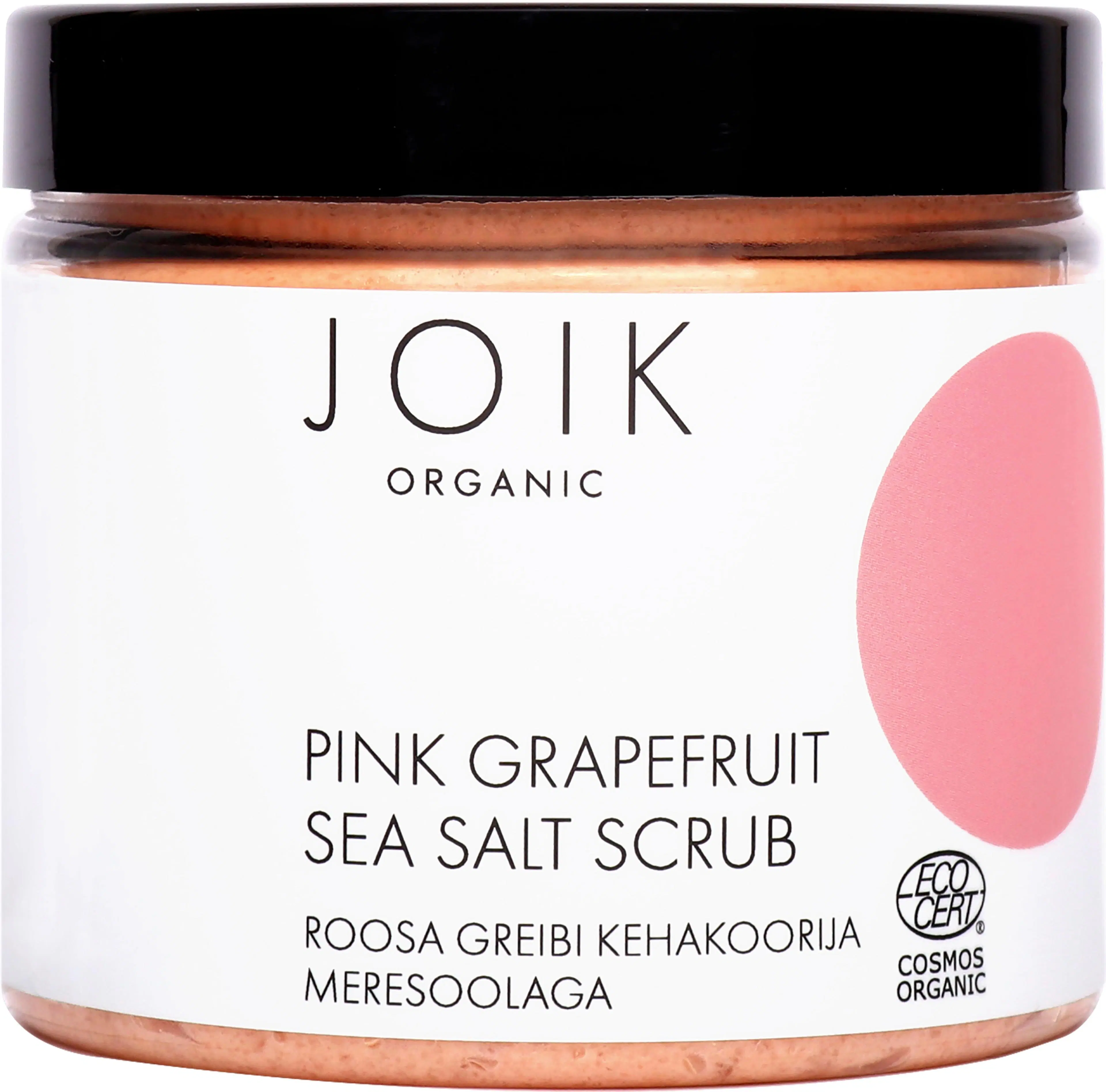 JOIK Organic Pink Grapefruit Sea Salt Scrub Vartalokuorinta 240 g