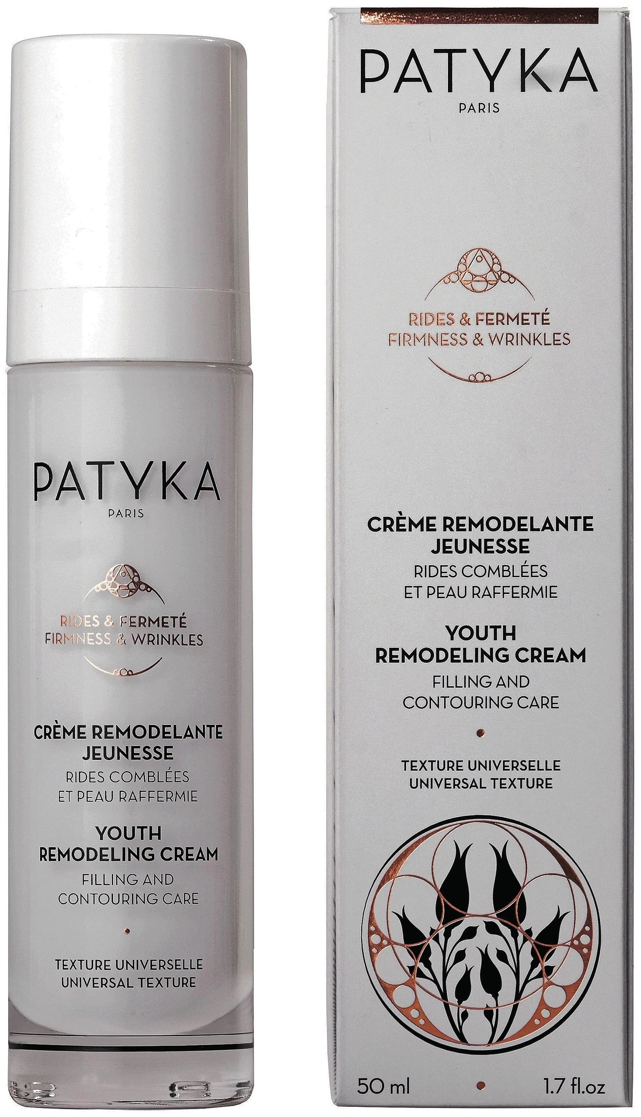 Patyka Youth Remodeling Cream Universal Texture kiinteyttävä kasvovoide 50 ml