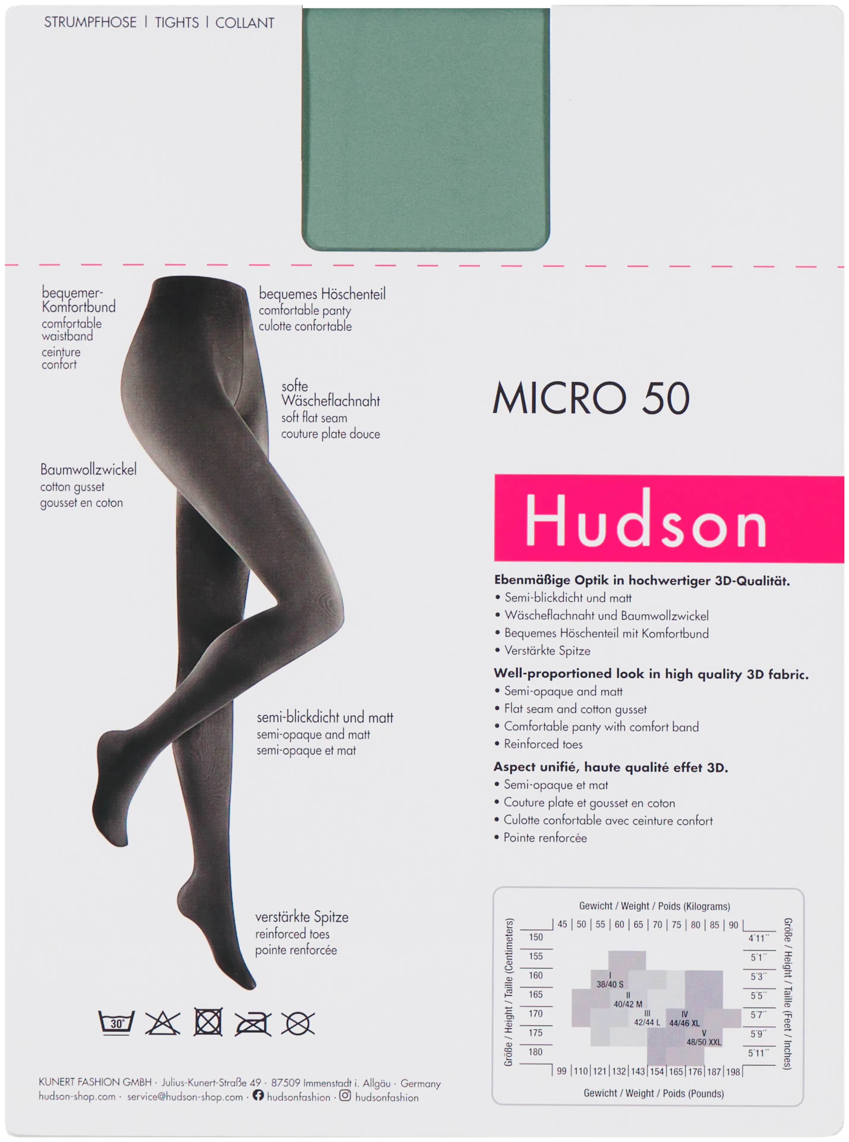 Hudson Micro 50 sukkahousut