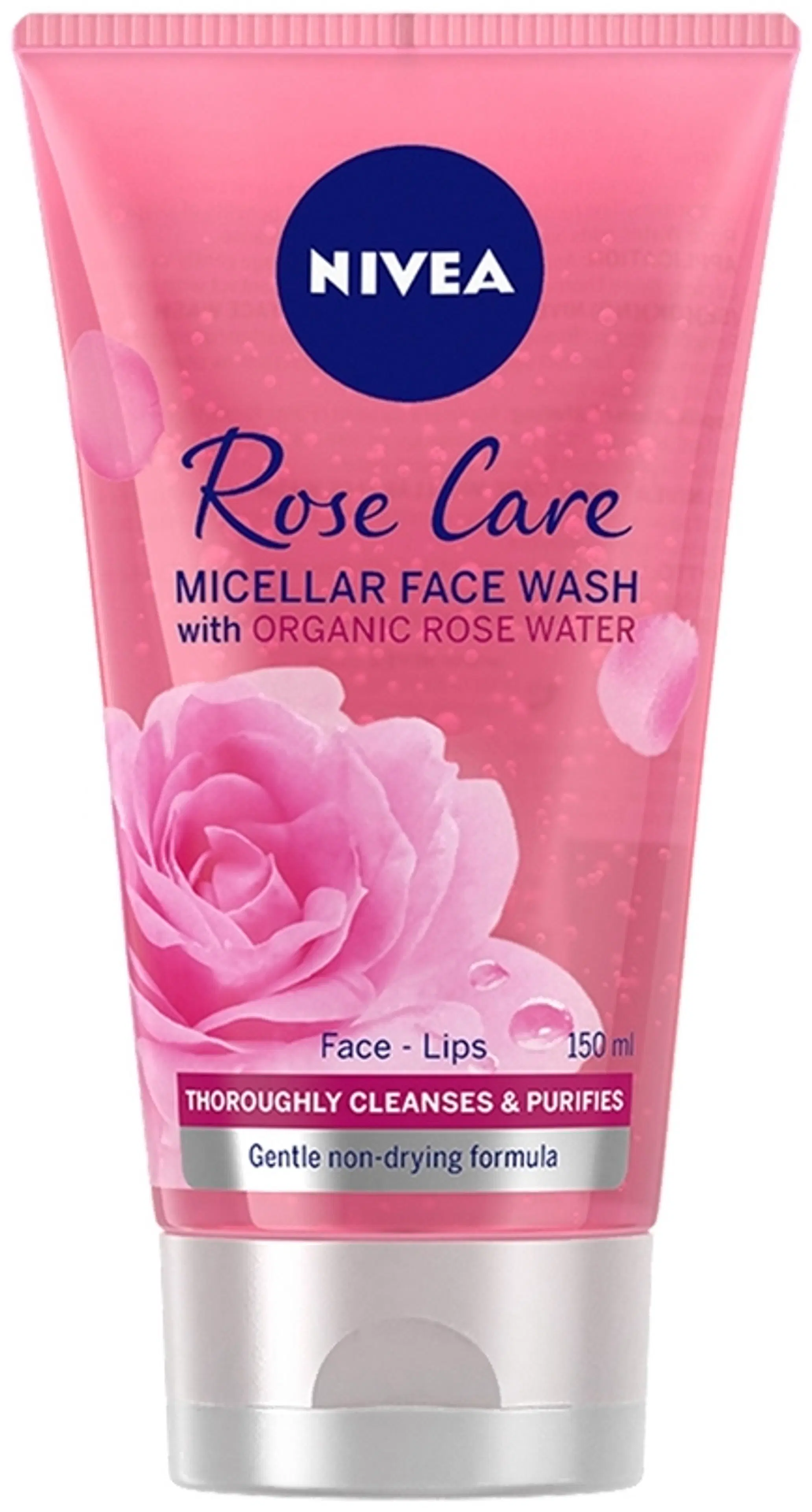 NIVEA 150ml Rose Care Micellar Face Wash -puhdistusgeeli