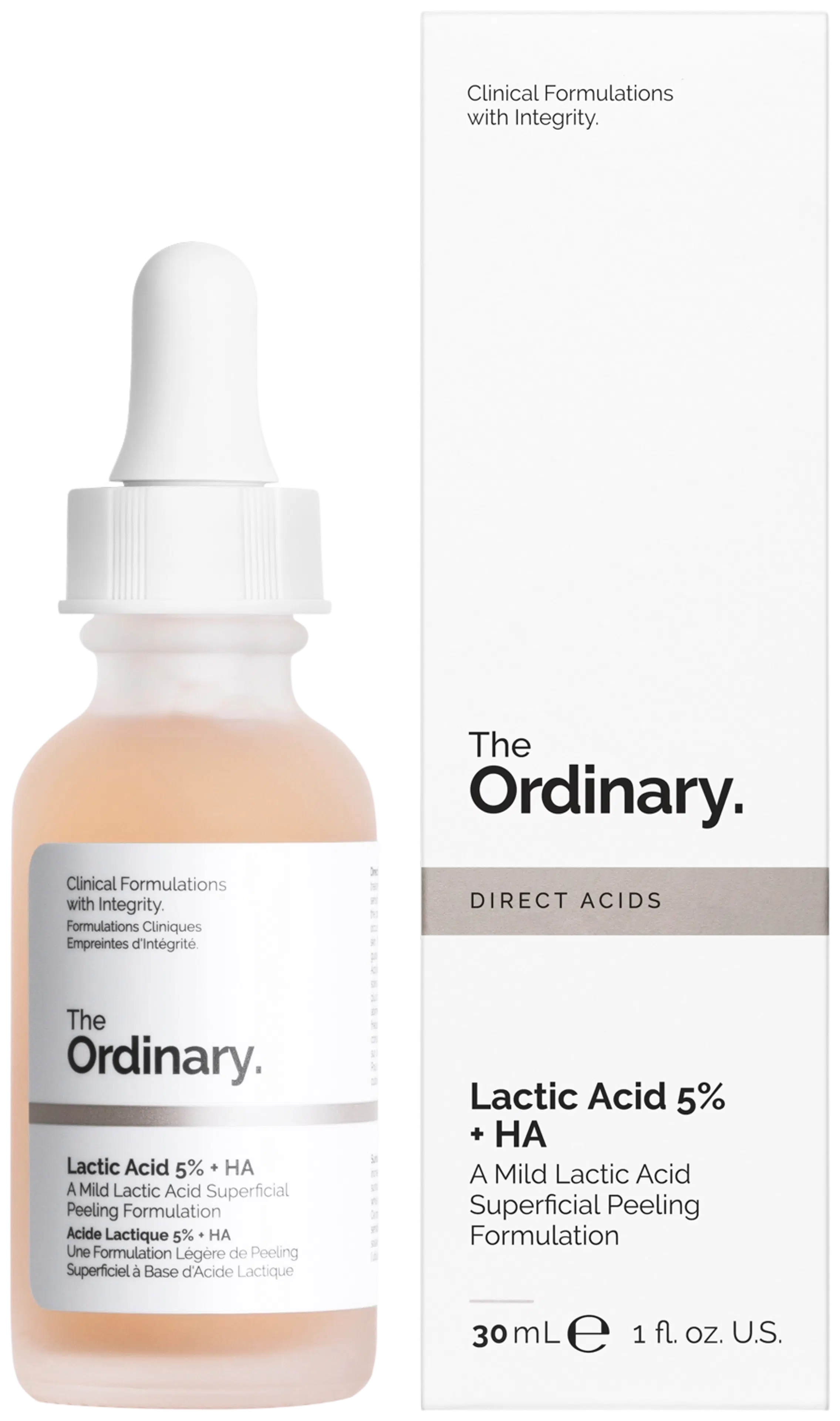 The Ordinary Lactic Acid 5% + HA 2% liuos 30 ml