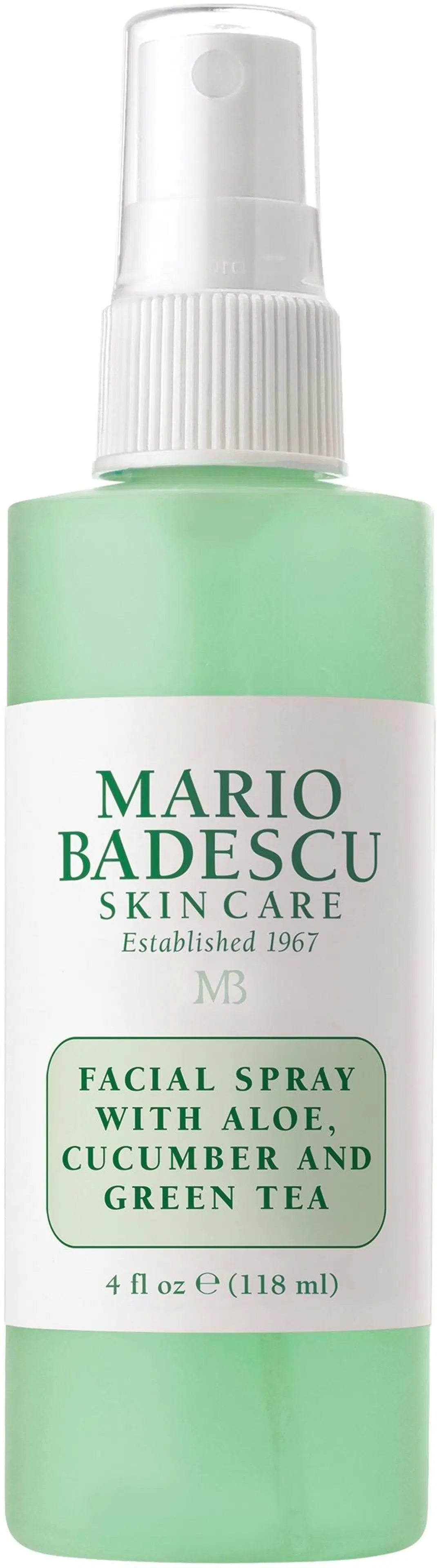 Mario Badescu Facial Spray W/ Aloe, Cucumber & Green Tea Kosteuttava ja virkistävä kasvosuihke 118ml