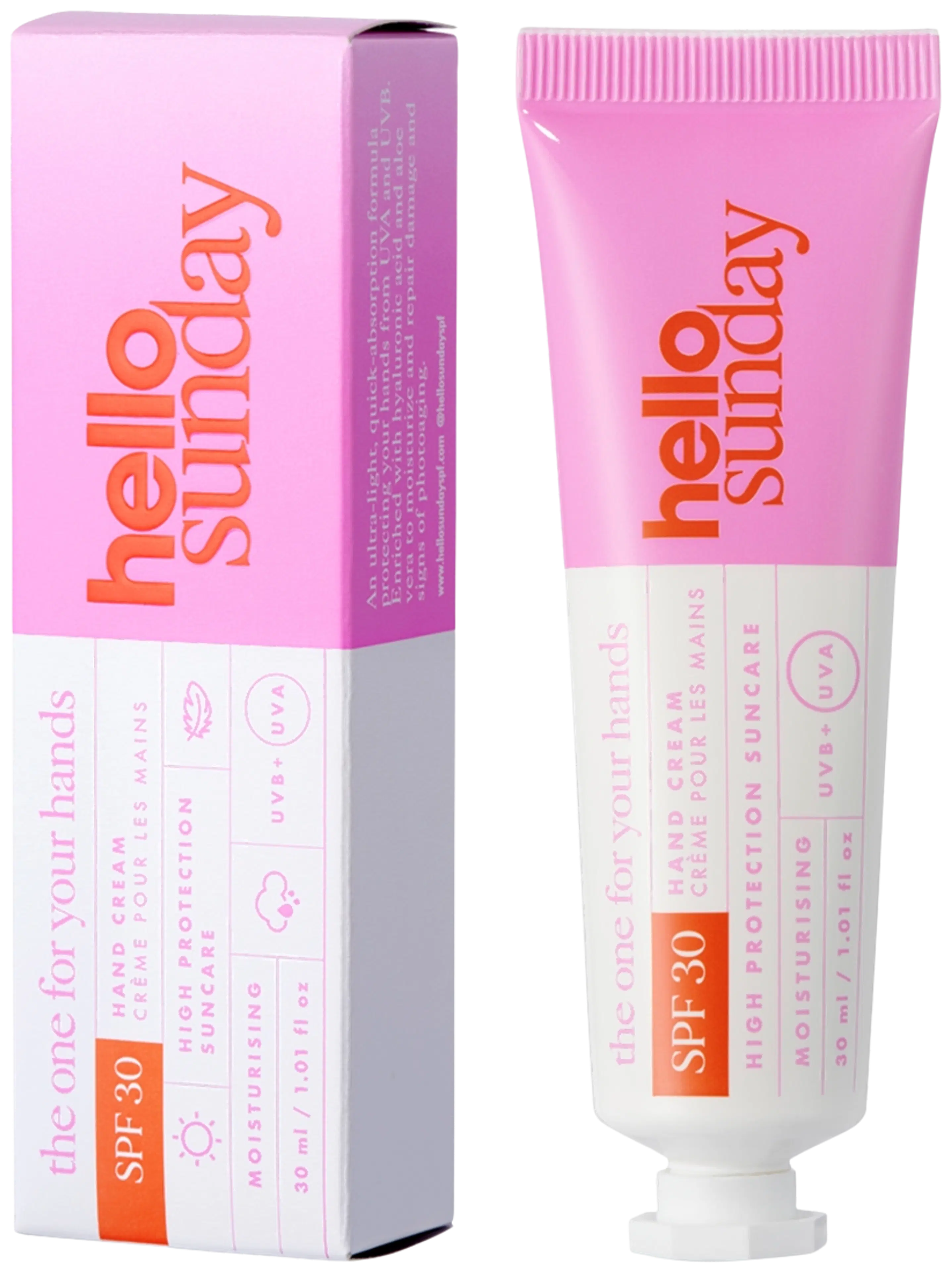 Hello Sunday the one for your hands SPF 30 -käsivoide 30ml