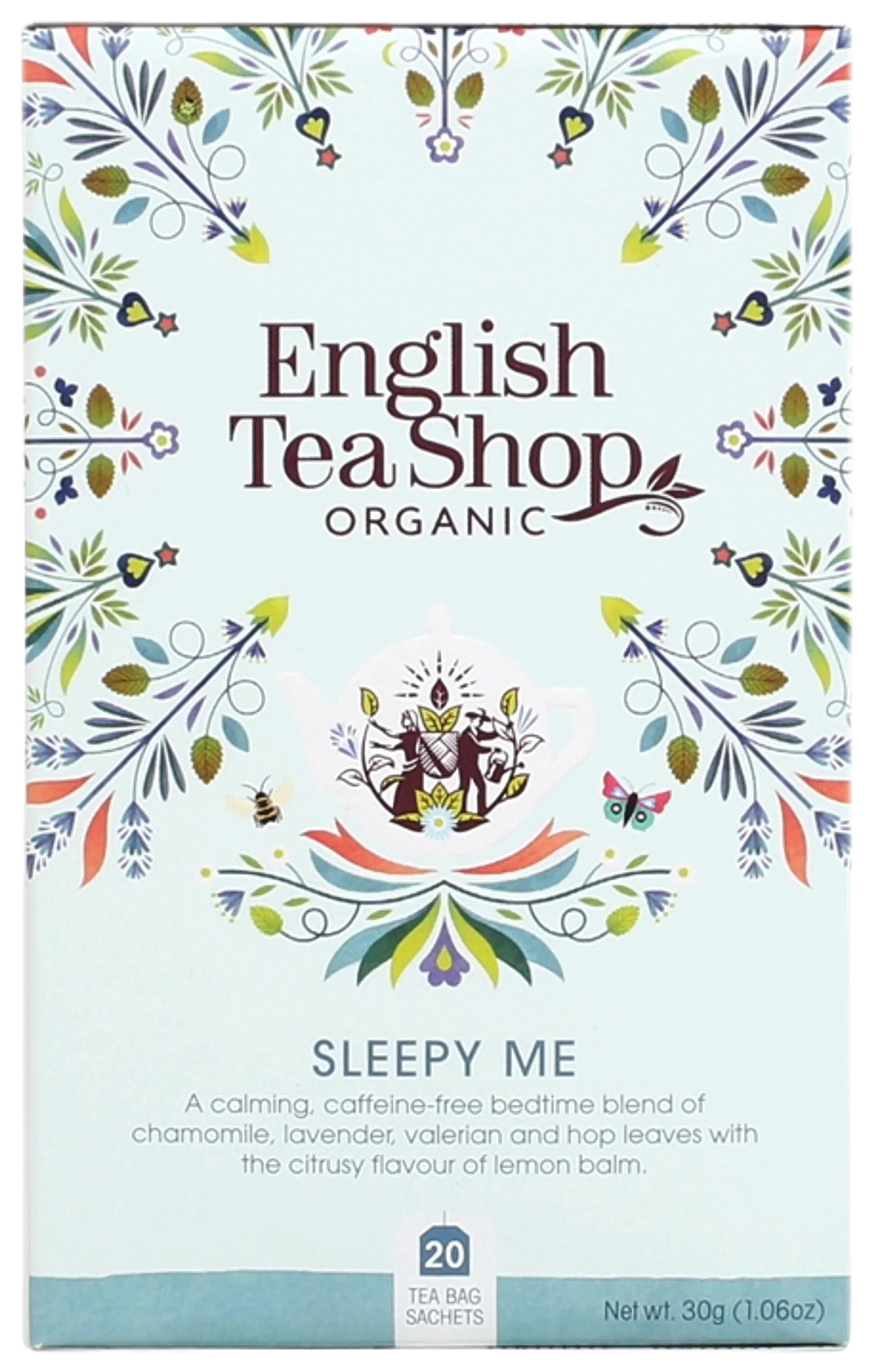 English Tea Shop luomu hauduke sleepy me 20pss 30g