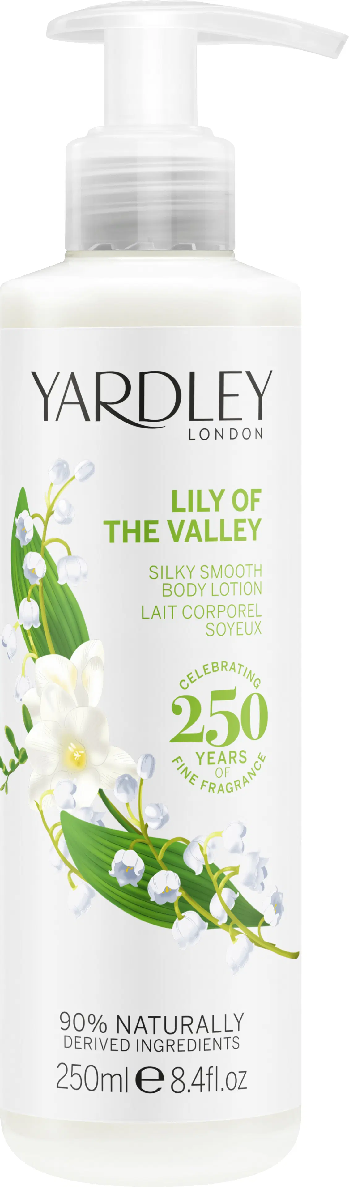 Yardley London Lily of the Valley Silk Smooth Body Lotion vartalovoide 250 ml