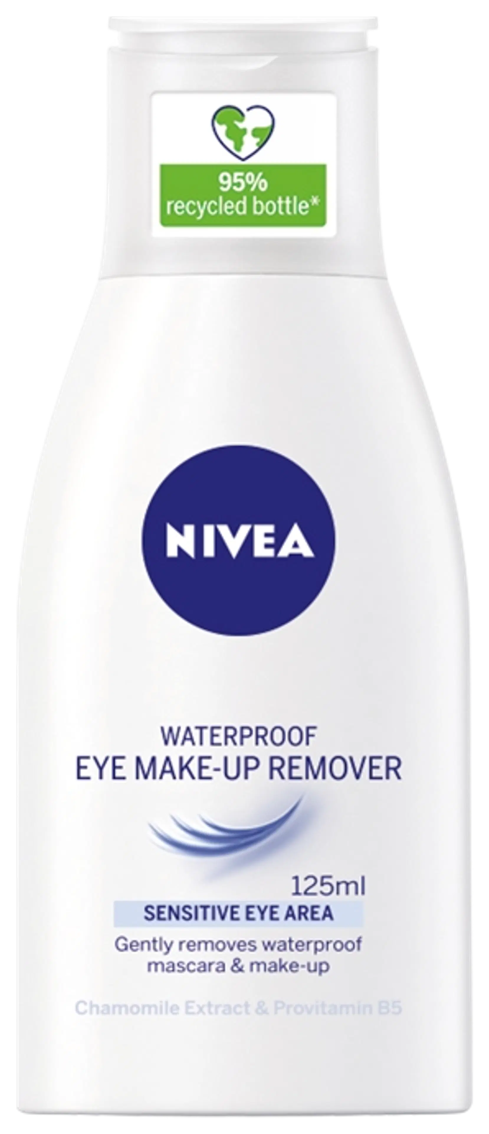NIVEA 125ml Waterproof Eye Make-Up Remover -silmämeikinpoistoaine