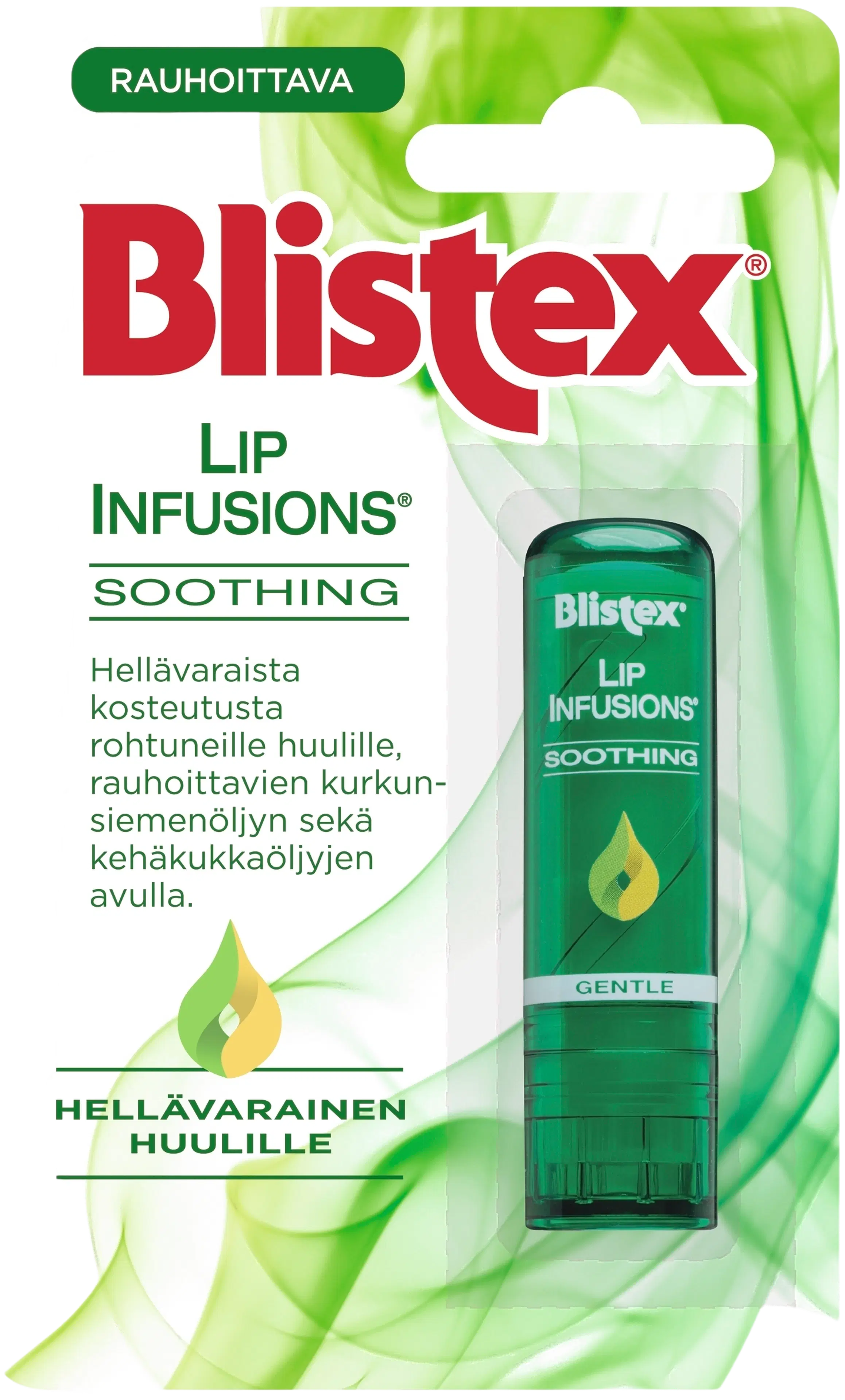 Blistex Lip Infusions Soothing hellävaraisesti rauhoittava huulivoide 3,7g