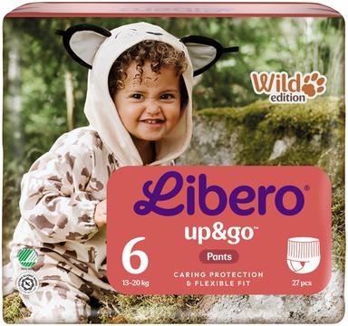 Libero Up&Go püksmähkmed S6 27tk 13-20kg