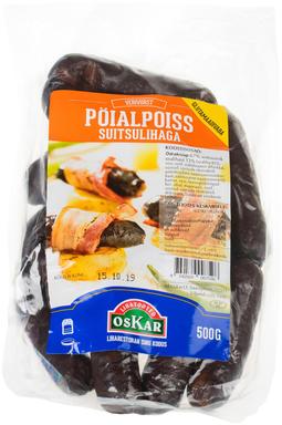 Oskar verivorst Pöialpoiss suitsulihaga 500g