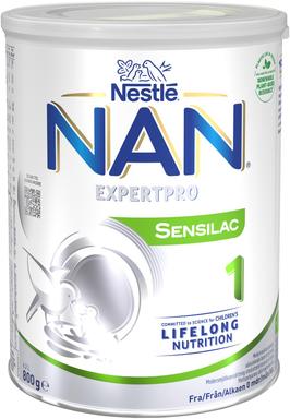 NAN SENSILAC 1 piimal põhinev imiku piimasegu 800G, alates sünnist