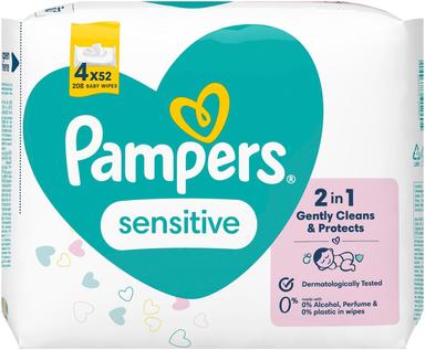 Pampers Sensitive niisked salvrätikud 208 tk