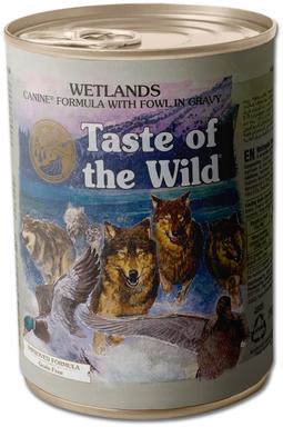 Taste of the Wild wetlands metslinnulihaga eile koertele 390g
