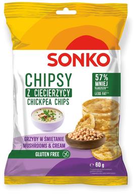Sonko kikerhernekrõpsud seene ja hapukoorga  60g