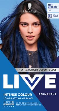 Live püsivärv U67 sinine merkuur