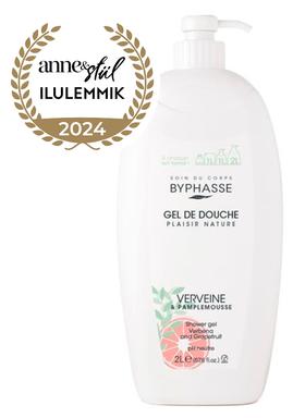BYPHASSE Dušigeel Nature Verbena&Grapefruit 2l (pumbaga)