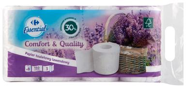 Wc-paber lavendel 3-kihiline 8tk