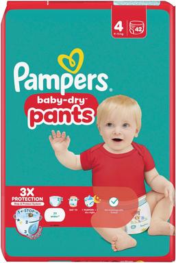 PAMPERS BD püksmähkmed 4 9-15KG 42tk
