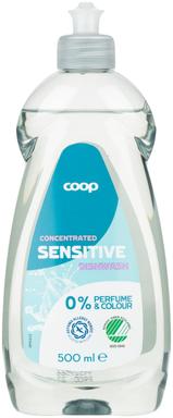 Nõudepesuvahend Coop Sensitive 500ml