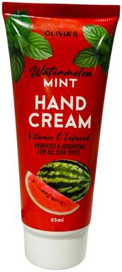 Kätekreem Olivia's C-vitamiini arbuus&münt 65ml