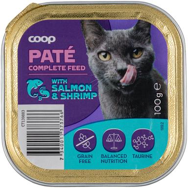 COOP Patee kassidele lõhe-kreveti 100g