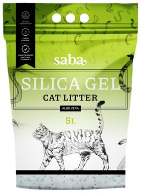 Silikageeli kassiliiv SABA Aloe Vera 5L 2kg