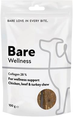 Bare Wellness kana-veise-kalkuni närimispulgad 100g