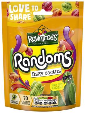 Rowntrees Randoms kummikommid Fizzy Cactus 130g