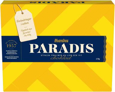 Marabou Paradis kommikarp 410g