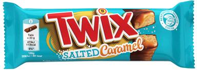 Twix Salted Caramel piimašokolaad 46g