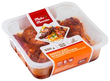 Maks&Moorits Broileri poolkoivad klassikalises marinaadis 600g