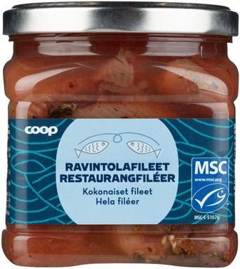 Coop Marineeritud Vürtsiheeringas 500/285 G MSC