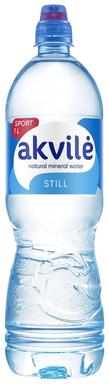 Akvile mineraalvesi Sport gaasita 1L
