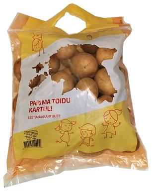 Kartul pestud pakitud 2kg Eesti