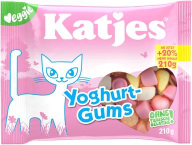 Katjes kummikommid Yoghurt Gums 210g