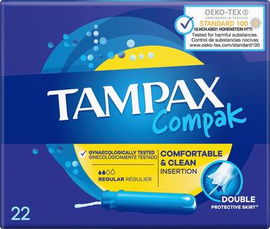 Tampax Compak Regular tampoonid 22 tk