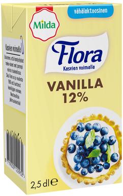 Väikese laktoosisisaldusega vanillikaste, 250 ml