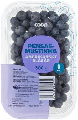 Mustikad 300 g Coop