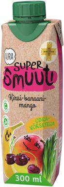 Aura Supersmuuti Kirsi-banaani-mango odravõrsega 300 ml