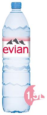 Evian looduslik mineraalvesi 1,5 l